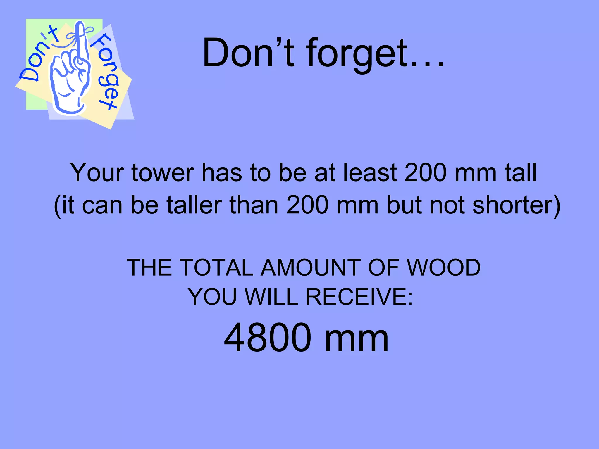 How to Build a Tower | PPT