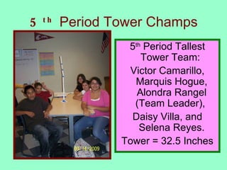 Tower Team Building