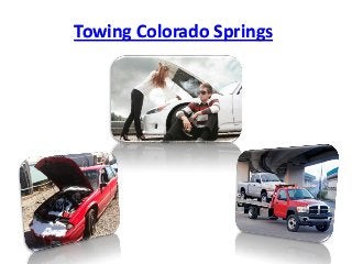 Towing Colorado Springs
 