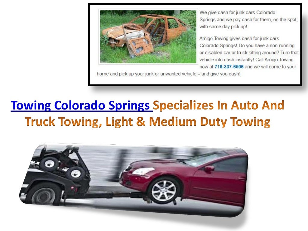 Towing colorado springs