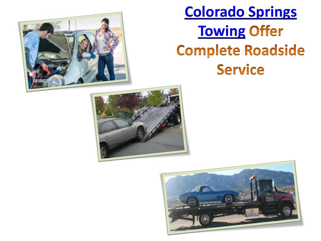 Towing colorado springs