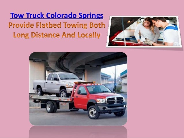 Towing colorado springs