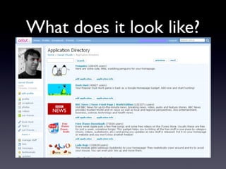 What does it look like?
 