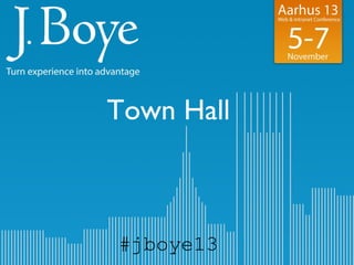 Town Hall

#jboye13

 