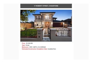 Townhouses throughout Melbourne