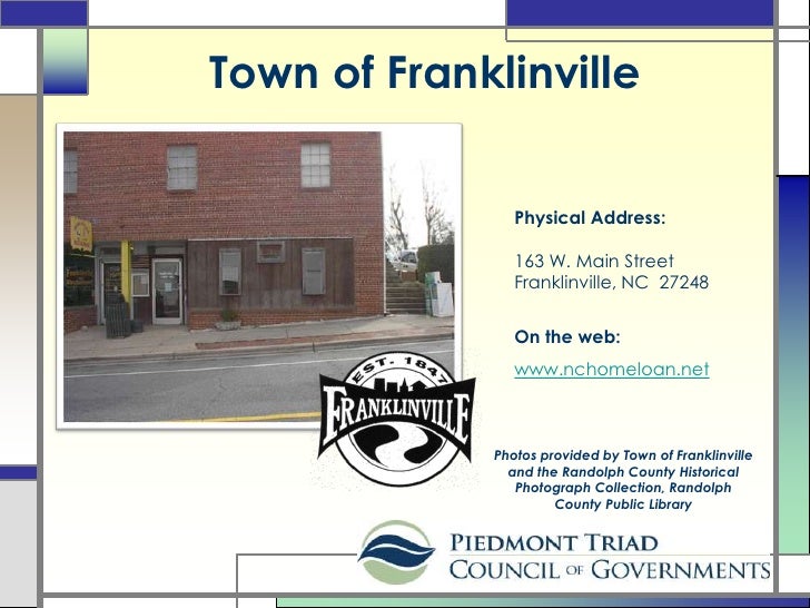Town Of Franklinville