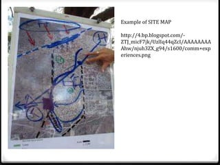 Example of SITE MAP
http://4.bp.blogspot.com/-
ZTJ_micF7jk/UzlIq44qZcI/AAAAAAAA
Ahw/njuh3ZX_g94/s1600/comm+exp
eriences.png
 