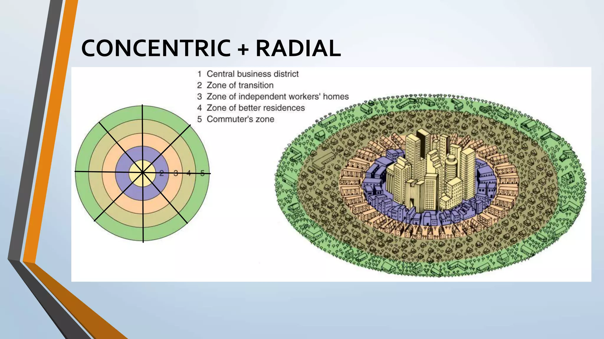 CONCENTRIC + RADIAL
 
