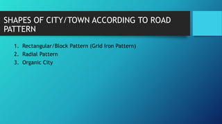 TOWN PLANNING unit 1. on town settlement for better urban planning | PPT