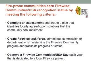 Fire Adaptive Communities | PPT