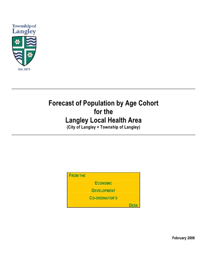 Township of Langley population forecast