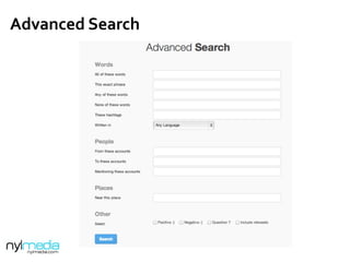 Advanced	
  Search	
  
	
  
 