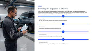 Tow Truck Inspection with eAuditor Audits & Inspections | PDF