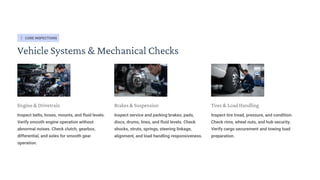 Tow Truck Inspection with eAuditor Audits & Inspections | PDF