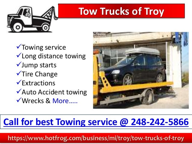 Tow Trucks of Troy (248) 242-5866