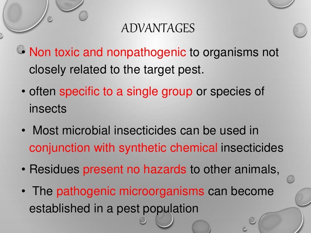 microbial insecticides