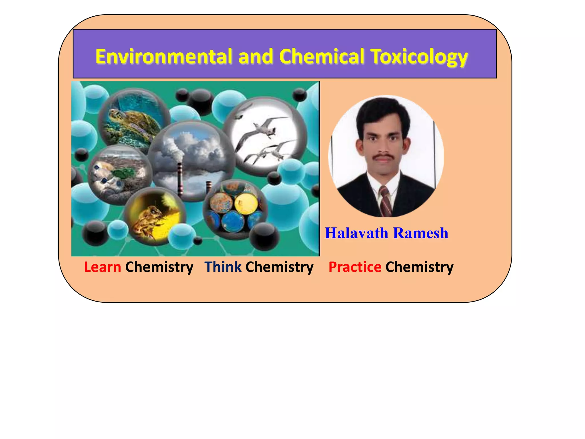 Environmental and Chemical Toxicology | PPTX