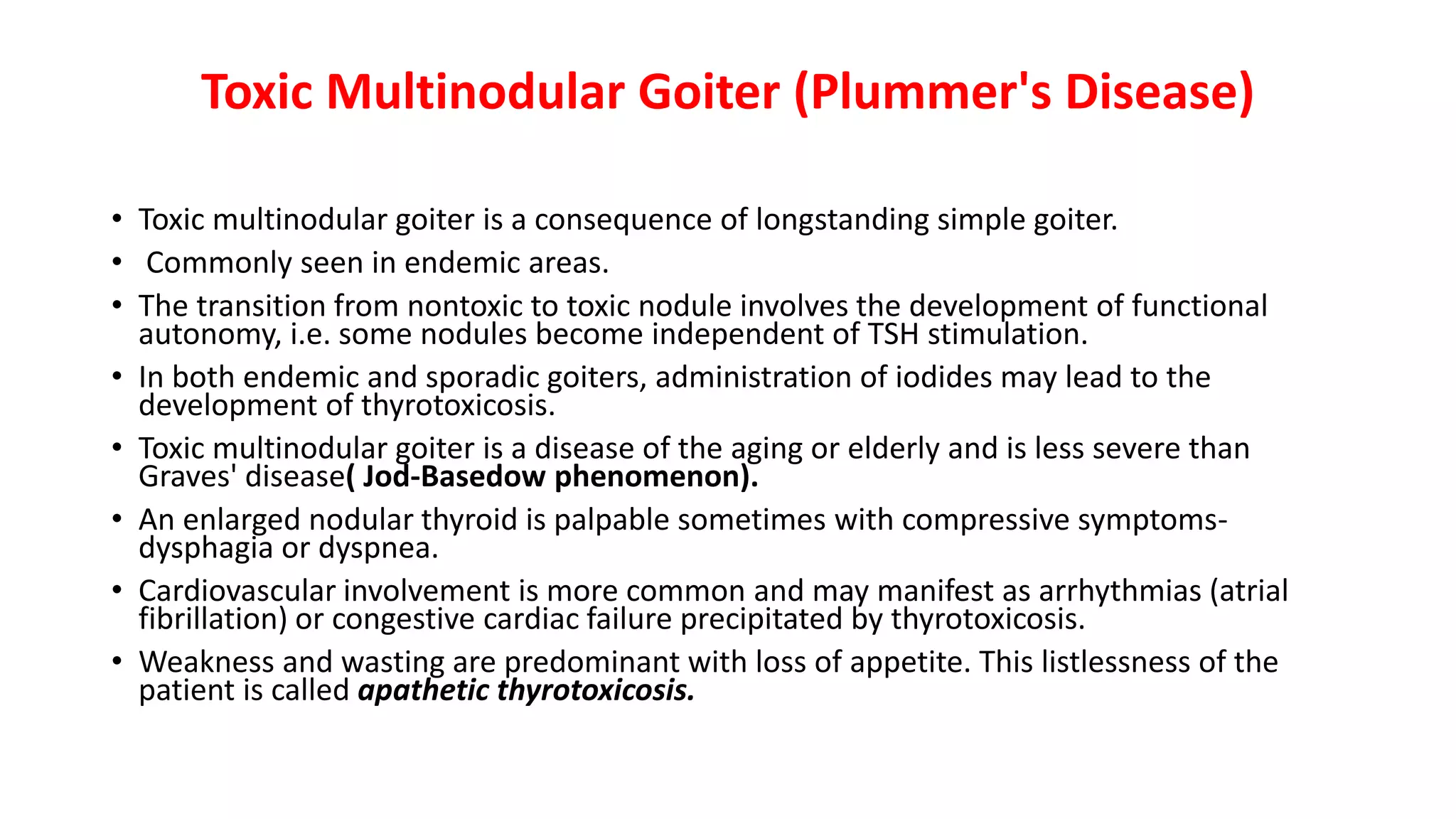 Thyrotoxicosis | PPTX
