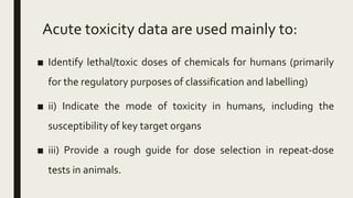 Toxicity Studies | PPTX