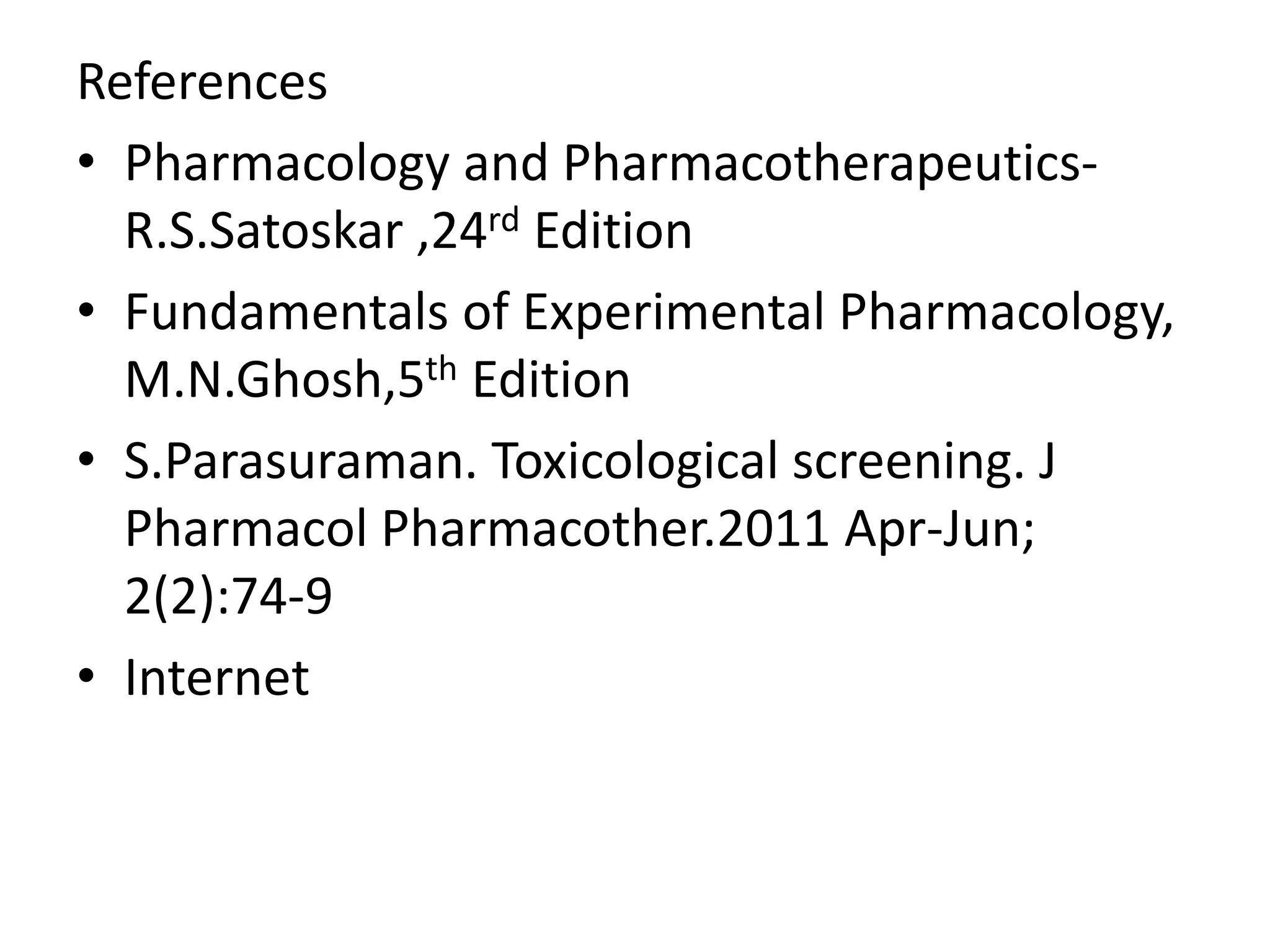 Toxicity studies | PPTX