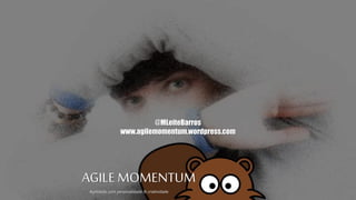 AGILE MOMENTUMAgilidade com personalidade & criatividade
@MLeiteBarros
www.agilemomentum.wordpress.com
 