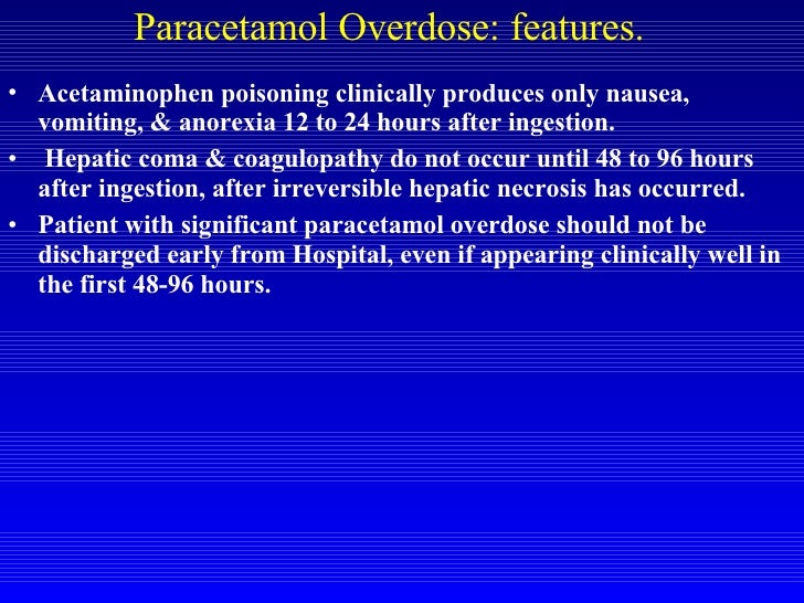 paracetamol n-acetyl-p-benzoquinoneimine Toxico Lec07. Overdose