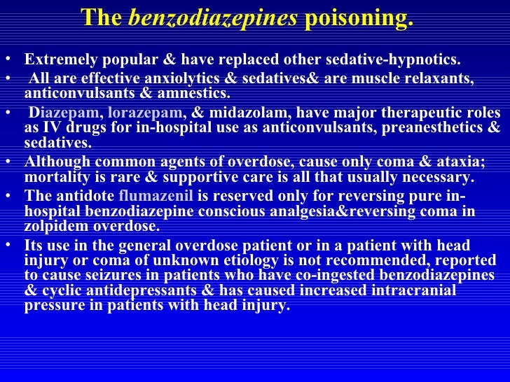 symptoms of ativan overdose antidote kit