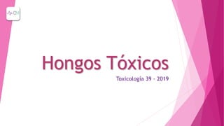 Hongos Tóxicos
Toxicología 39 - 2019
 