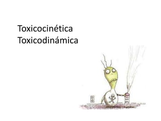 Toxicocinética
Toxicodinámica
 