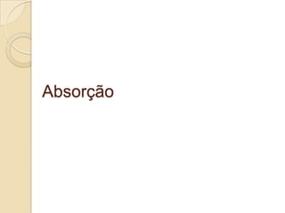 Absorção

 