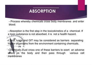 A presentation on the TOXICOKINETICS NEW.pptx
