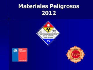 Materiales Peligrosos
        2012
 