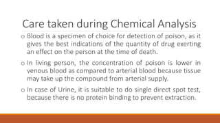 Introduction to Toxicology and Forensic Toxilogical Examination and it ...