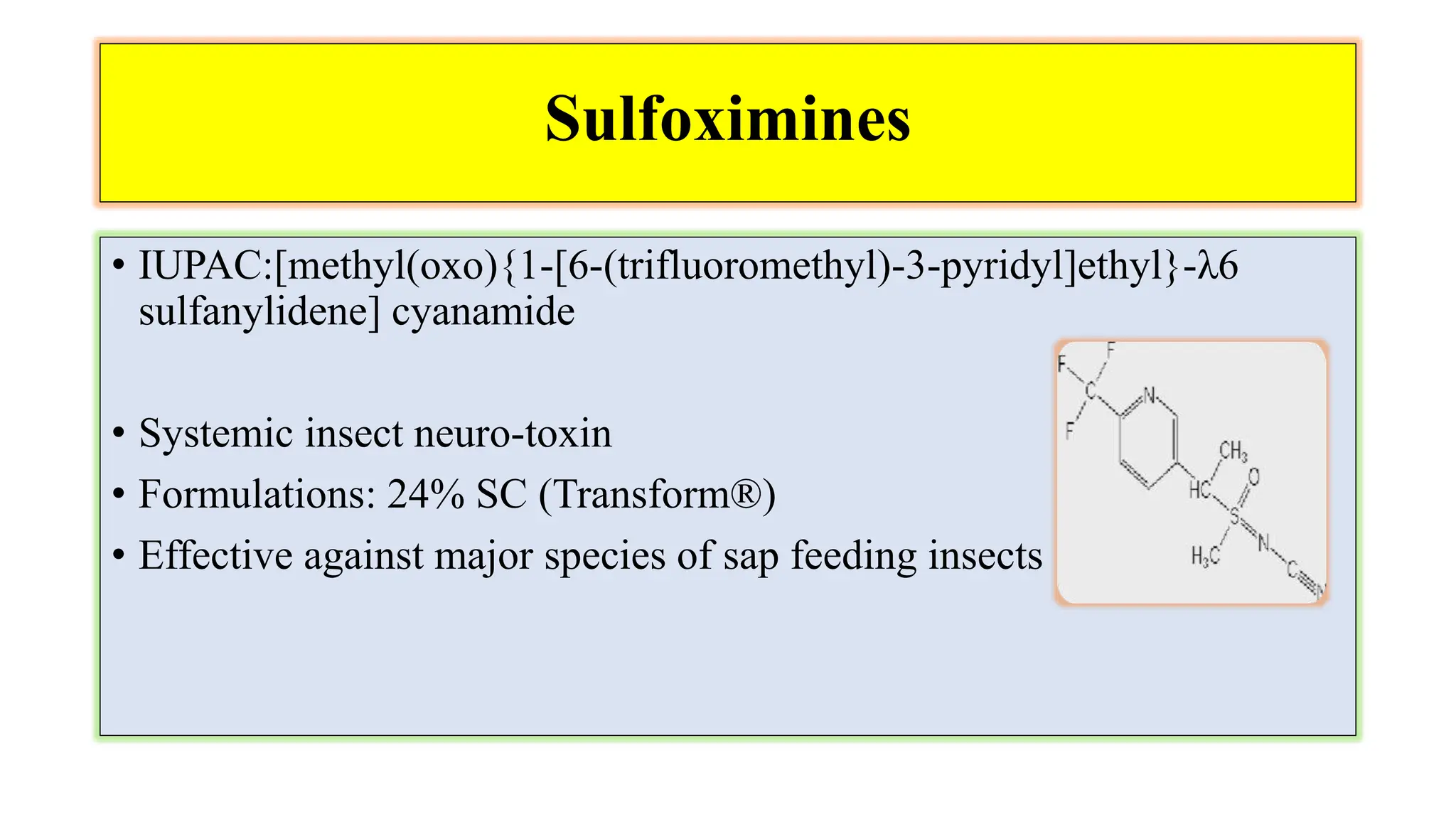 Developments in newer molecules of insecticide the modes of action and ...