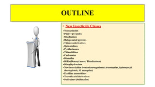 Pyrazole Insectcide Developments in newer molecules of insecticide the modes of action and ...