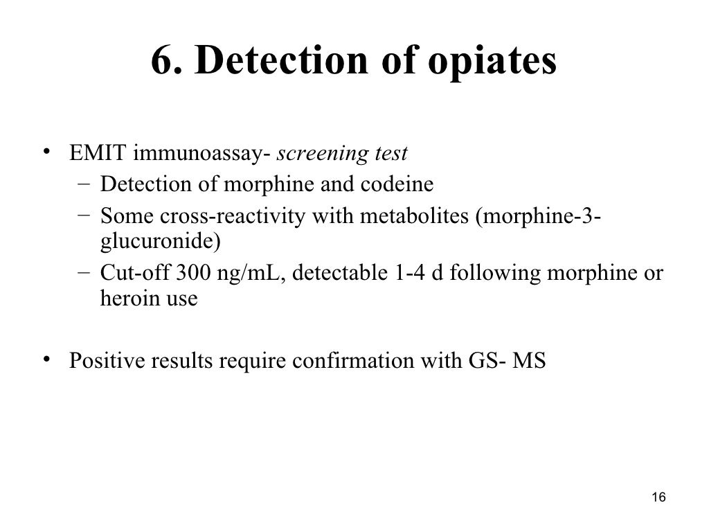Urine Toxicology Testing