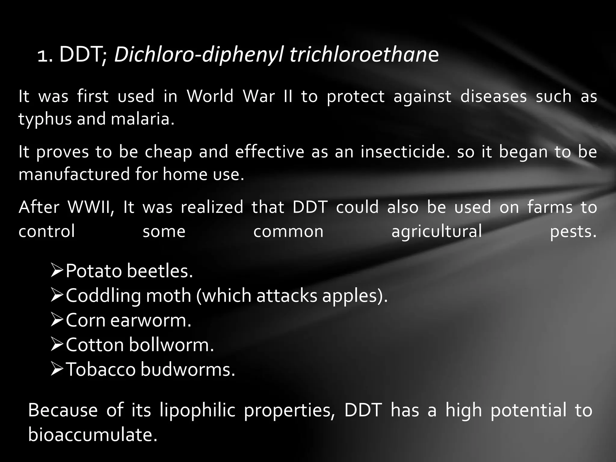 Toxicology of drugs and pesticides classification,history,mechanism of ...