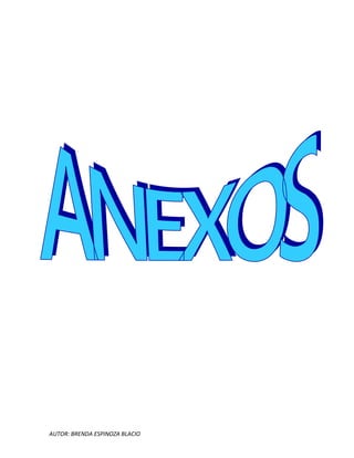 AUTOR: BRENDA ESPINOZA BLACIO
 