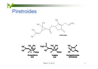 Piretroides




              Tema 11 F. G.C-F   50
 