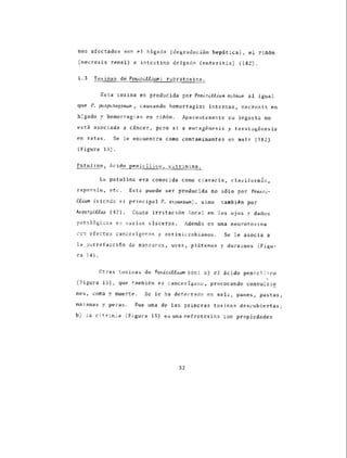 Toxicos en los alimentos....