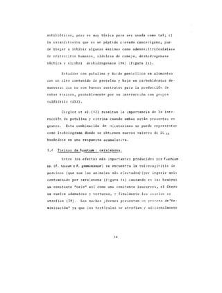 Toxicos en los alimentos....