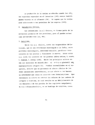 Toxicos en los alimentos....