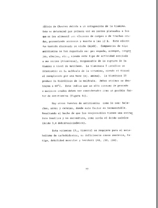 Toxicos en los alimentos....