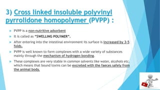 Pvpp String Toxin binders | PPTX