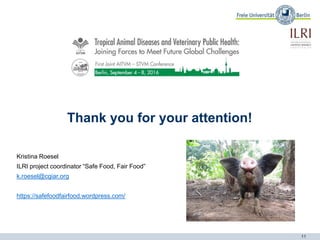 The occurrence of porcine Toxoplasma gondii infections in smallholder production systems in Uganda