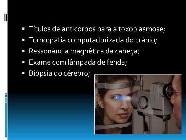 Exames para toxoplasmose