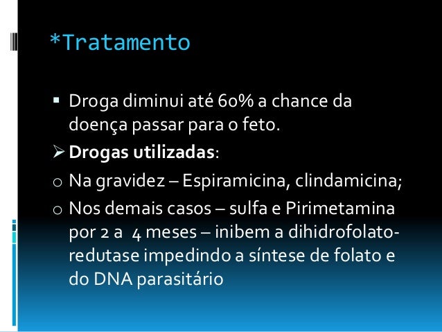 Exame para toxoplasmose
