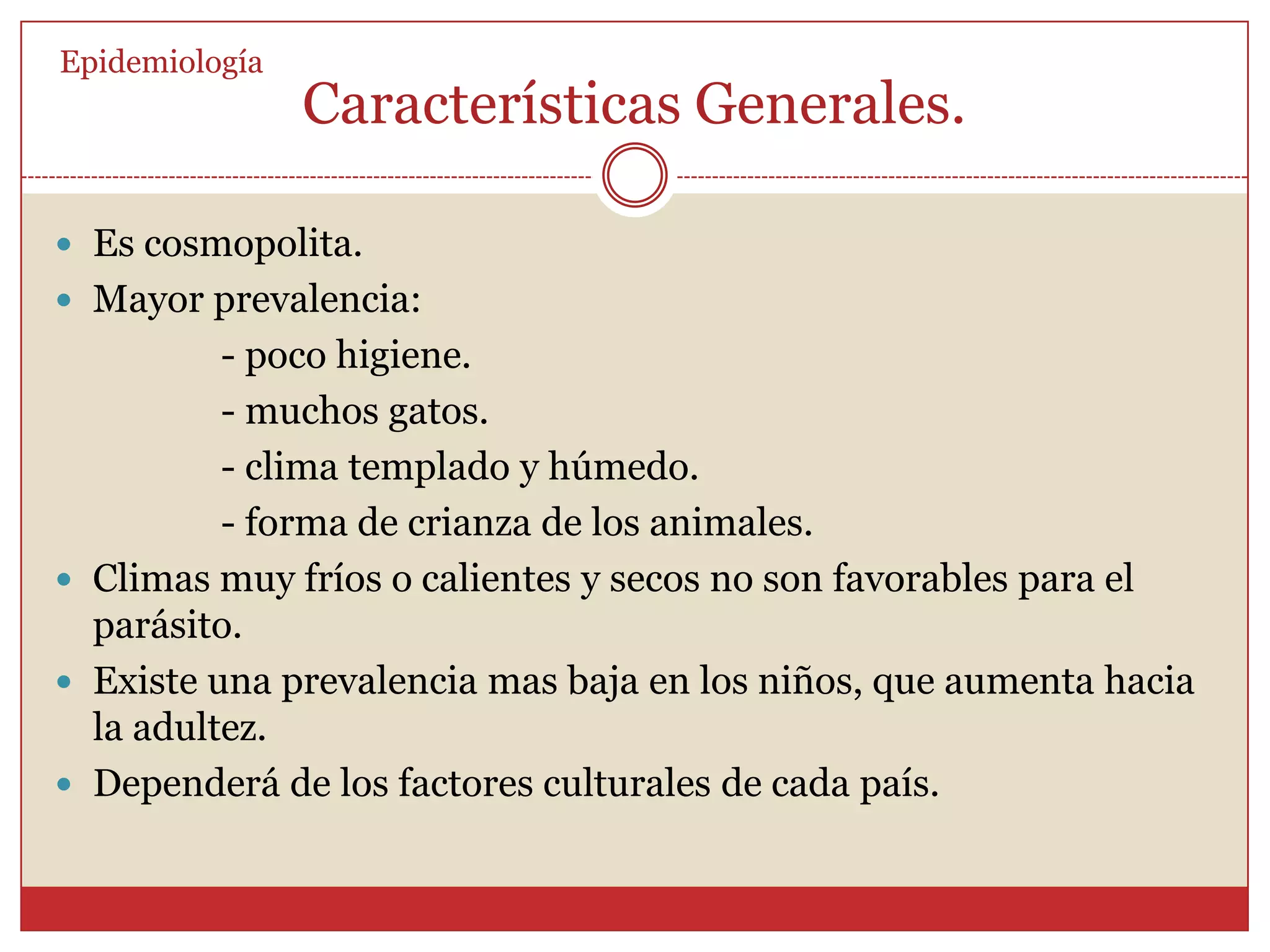 Ciclo de transmisión.