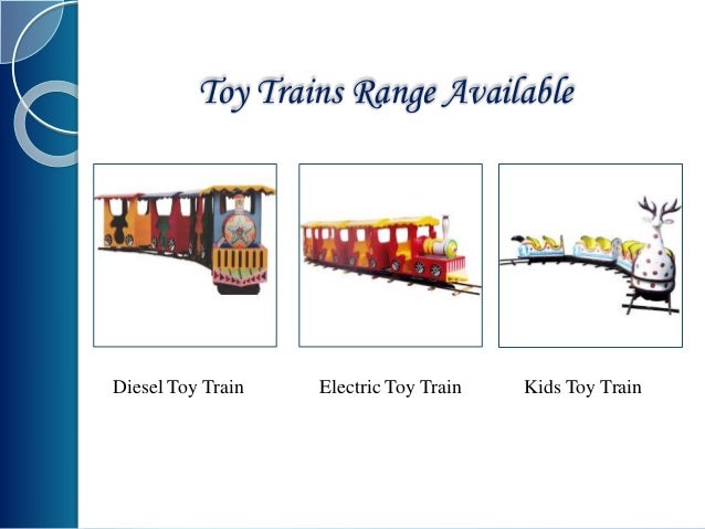 electric toy train manufacturers