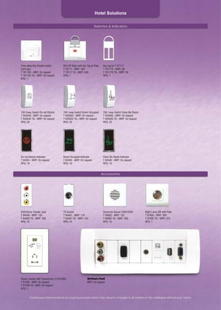 Switches & Indicators




    Accessories
 